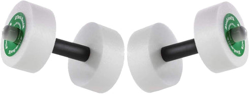 Thera-Band Aquatic Exercise Dumbells/Hand Bars - Medium - One Pair - Disc Size 12" x 2.5"