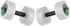 Thera-Band Aquatic Exercise Dumbells/Hand Bars - Medium - One Pair - Disc Size 12" x 2.5"
