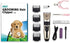 Cakapet Trimmer,Cordless,Low Trimmer Dog Clippers Grooming Kit and Paw Noise, Electric Quiet,Rechargeable, Dog