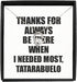 EzGift Funny Tatarabuelo Necklace Pendant Thanks For Always Be There Needed Most Cute