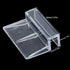 Saim Acrylic Aquarium Cover Clip, 8 PCS Clear Support Holder for Rimless Aquariums