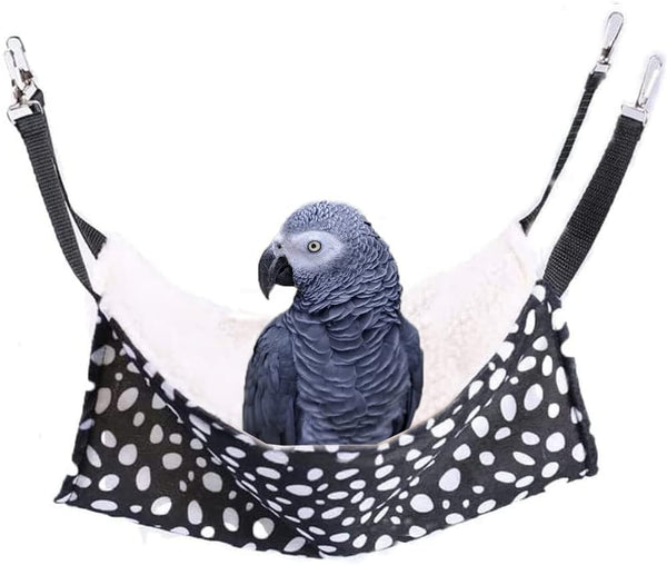 Pet Cotton Hammock, Hanging Bed for Bird, Parrot, Rat, Sugar Glider, Chinchilla, Squirrel, Guinea Pig