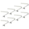 PATIKIL 8 Pack Kayak Paddle Snaps - 6.5x5mm Pole Push Button Spring Clips for Camping and Tent Poles