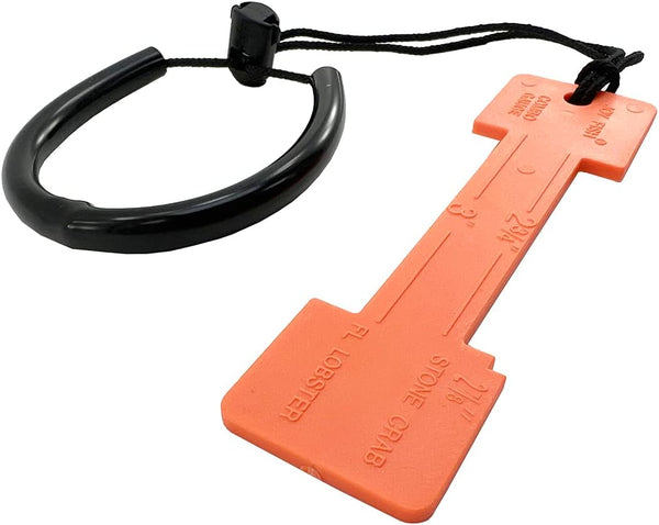 SPEARFISHING WORLD Plastic Stone Crab & Florida Lobster Gauge