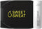 Sports Research Waist Trimmer Pack - Sweet Sweat Waist Trimmer (Black/Yellow, Medium)