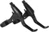 FOMTOR Universal Aluminum Alloy Bike Brake Levers - 2.5 Finger and 4 Fingers Length for Mountain Bike