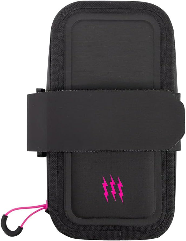 Muc-Off Black Saddle Bag Pack - Bike Bag and Cycling Accessories for Storing Ride Essentials, Tools, and Repair Kit