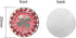 Myartte Golf Ball Markers, Crystal Ball Markers, Pack of 3