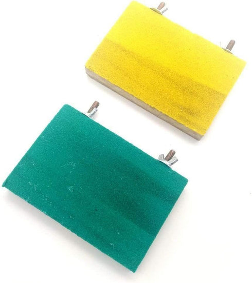 Litewoo Bird Perch Grinding Stand for Bird - 3.5" x 5.1" for Parrot Budgie Cockatiel