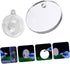 Betta Training Mirror Set, Decorative Fish Tank Toys, Plastic Round Sports Mirror for Betta Tank