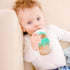 WALLFID (1 Personalized Baby Bottle Name Labels,Custom Silicone Baby Bottle Labels,Reusable Daycare Identification
