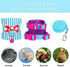 4 Pieces Small Pet Harness Vest and Leash Set, Cute Bowknot Chest Strap for Outdoor Walking, Small