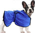 Generic Pet Cat Pullover Sweaters Hooded Bath Towel Hooded Super Absorbent Waist Belt Casual Spring
