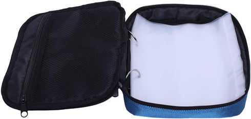 Kylebooker Soft Plastic Bait Storage Binders Organizer for Saltwater Fishing Lure Tackle Binder Bag