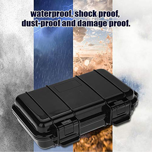 VGEBY 3 Types Outdoor Waterproof Shockproof Airtight Storage Container Case Carry Box (B)