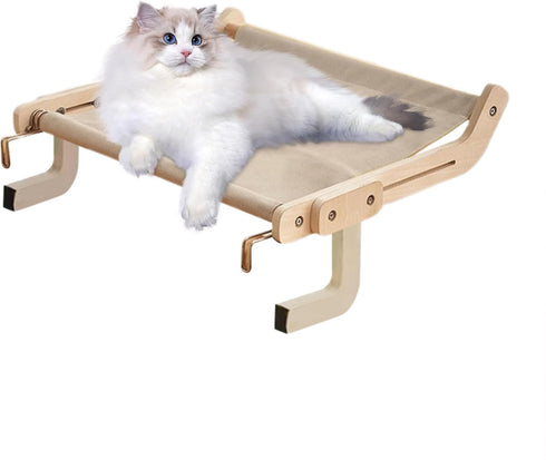 Generic Hammock Hammock Cat Window Perch - Adjustable Cat for Window Sill | Heavy Duty Perch Seat for Indoor Cats