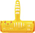 Pet Hair Remover Roller - Self Cleaning Lint Roller for Dog & Cat Hair, Orange, Removes Hair from Furniture
