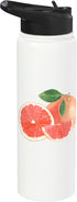 Clever Witty Grapefruit Designs Just Really Like Grapefruit Grape Fruit Pink Citrus Stainless Steel Insulated Water