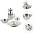 Set 1-2 Backpacking BESPORTBLE Stainless Steel Cookware and Portable Camping Tableware for People, Outdoor Picnic