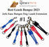 BUNGEE DOG LEASH EXTENSION - Patented Shock Absorber Attachment for Any Leash & Collar or Harness - Must-Have for