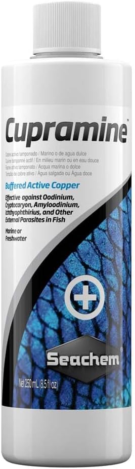 Seachem Cupramine Copper 250ml for Aquariums