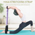 Yoga Stretching Strap, Adjustable Leg Stretcher for Home Gym, Improve Body Flexibility, Backbend Assist Trainer for