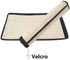Cat Scratcher Mat, Natural Sisal 2 Pack Thin Scratcher Mats with Velcro for Protecting Furniture (16X12 and 12X6 in)