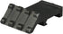 Low Profile Tactical Picatinny/Weaver 45 Degree Angle Mount, 1.37" Long, 3 Slots