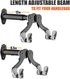 Ibera Bike Wall Mount - Secure Bike Storage up to 18kg with Adjustable Frame Holder & Soft Rubber Cradles