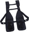 Luzhengyang Oxford Cloth Molle Chest Bag Black for Outdoor Training, Hunting, Fishing -