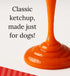 KetchPup Packed 3 Pack, 1.5 oz Packets (4.5 oz Natural Ketchup for Dogs, Human-Grade Dog Food Topper & Meal Enhancer