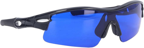 Golf Ball Finder Glasses, Polarized Blue Lens UV Proof Sun Protection Grass Filter
