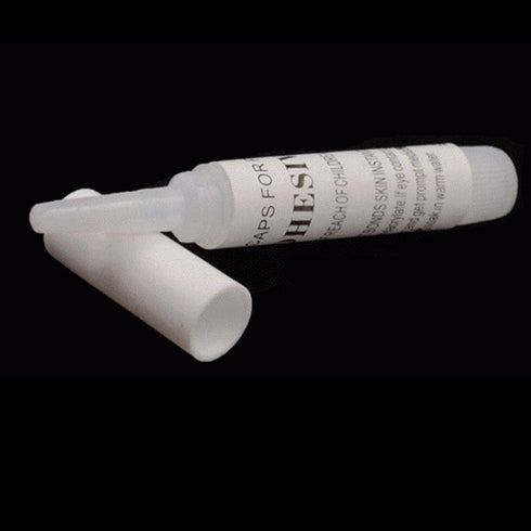 Pet 10 Adhesive Glues & 15 Applicator Tips - For Cat or Dog Nail Caps by Brostown