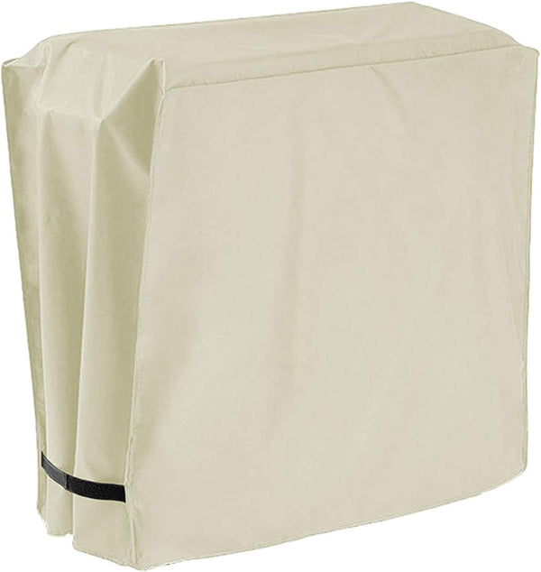 GiaoRosi Outdoor Cooler Cart for Patio Parties - Weatherproof Protection, Khaki