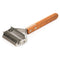 WePet 2-in-1 Dematting Comb & Shedding Brush, Undercoat Rake Grooming Tool with Wooden Handle for Dogs & Cats