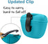 RoyalCare Silicone Dog Treat Pouch - Small Training Bag with Magnetic Closure and Waist Clip, 2 Pieces