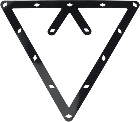 TIHOOD 6PCS Magic Ball Rack Holder Sheet Triangle Cue Accessories for 8, 9, 10 Ball Combo Pack