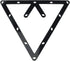 TIHOOD 6PCS Magic Ball Rack Holder Sheet Triangle Cue Accessories for 8, 9, 10 Ball Combo Pack