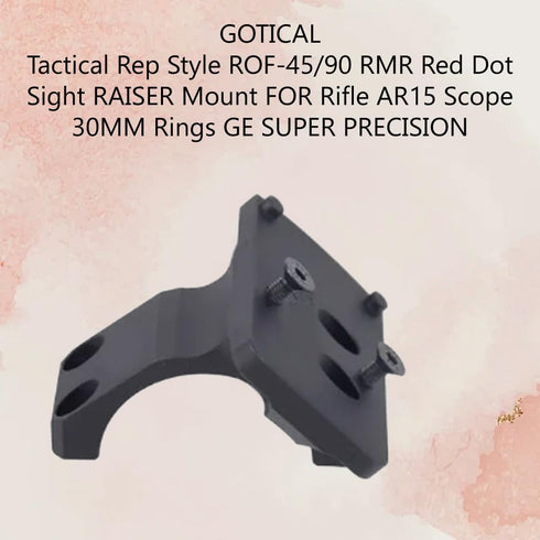 Ruggedized Miniature RMR Red Dot Reflex Sight Mount Base for Compact ACOG Reflex Mount Sight