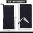Towel Pro Golf Club and Ball Cleaning Pouch with Attached Towel, Waterproof Exterior, Machine Washable Microfiber