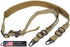 Quick Adjust 2 Point Rifle Sling with HK Hook, Soft Shoulder Pad, Traditional Sling for Rifle, Shotgun, Camera,
