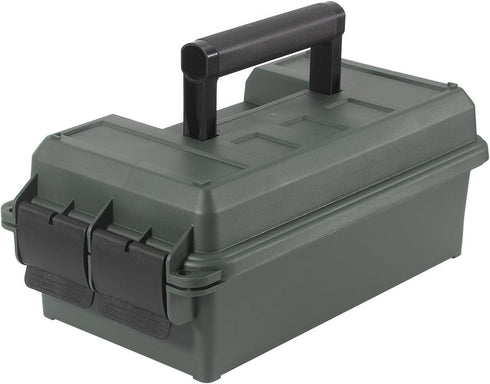 Heavy Duty Waterproof Field Ammo Box, Lockable Storage Case for Hunting and Shooting, Pistol and Rifle Ammo Storage Box