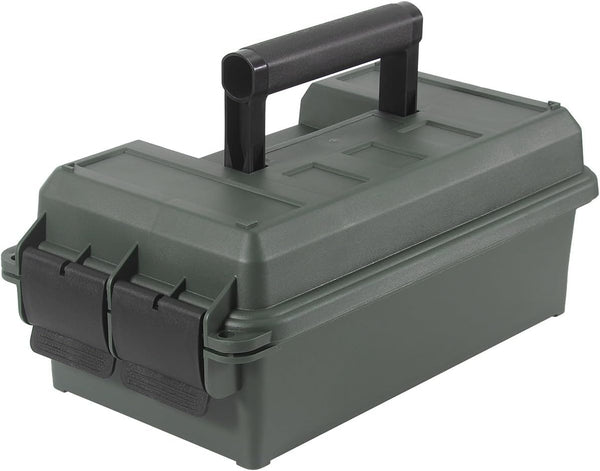 Heavy Duty Waterproof Field Ammo Box, Lockable Storage Case for Hunting and Shooting, Pistol and Rifle Ammo Storage Box