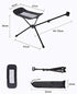 Limecute Hammock Universal Camping Chair Foot Rest Ottoman Folding Attachable Leg Rest Recliner Lazy Retractable