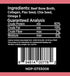 Nature's Diet Pet Bone Broth Protein Powder with Collagen, Chia Seed, Flax Seed & Omega 3 (Skin & Coat, 6 oz (60 Servings))