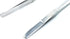 FRUTA Long Reptiles Feeding Tongs, Stainless Steel Straight and Curved Tweezers Set for Reptiles, Lizards, Bearded