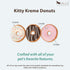 Set 3) P.L.A.Y. Cute Cat Toys - Feline Frenzy Dessert Food Themed Organic Catnip Filled Toy, Great for Adult Cats
