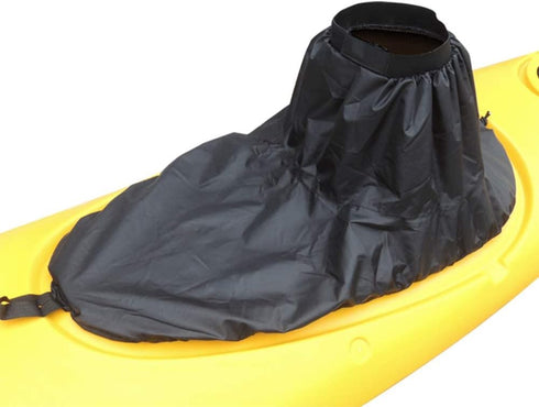 Kayak Skirt, Adjustable Nylon Spray Skirts, Universal Waterproof Cover for Canoe Water Sports Accessories
