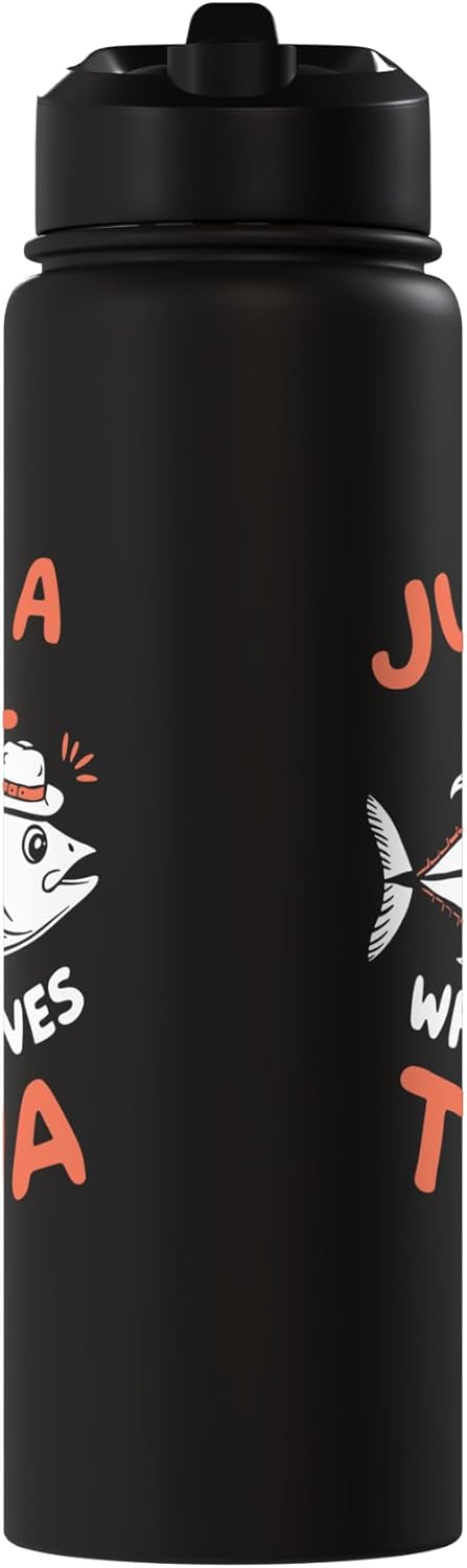 Tuna Fish Tuna Lovers Just A Girl Who Loves Tuna Stainless Steel Insulated Water Bottle