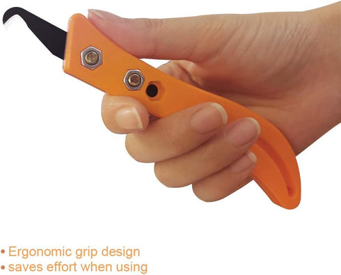 Headley Tools Hook Blade Utility Knife, Golf Grip Removal Tool with Blades for Regripping Golf Clubs